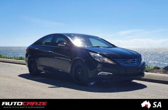 HYUNDAI I45 CHEETAH SPORTS BLACK SUEDE
